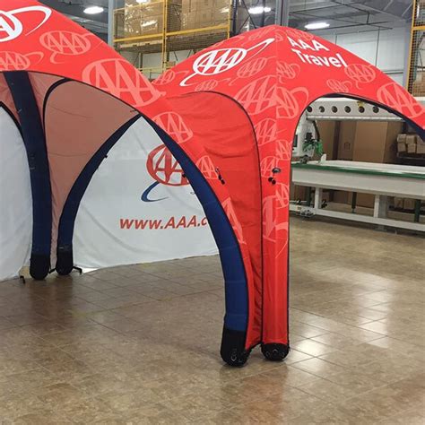 GYBE Tents Custom Printed Inflatable Tents