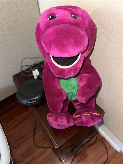 Vintage 1997 Actimates Barney Plush Microsoft Talking Singing