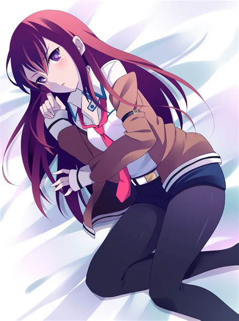 Makise Kurisu Steins Gate Image By Kyu Zerochan Anime