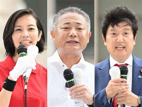 維新代表選、3氏出馬 足立氏・馬場氏・梅村氏 27日選出 毎日新聞