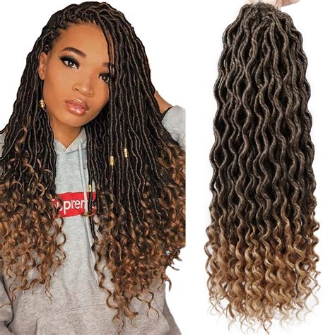 Amazon Goddess Locs 6 paquetes de 20 pulgadas de pelo sintético