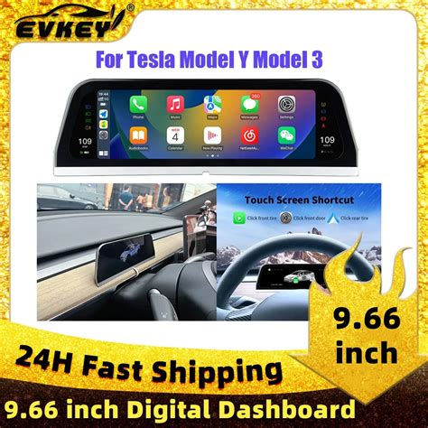 Evkey Inch Model Y Digital Dashboard For Tesla Aaccessories