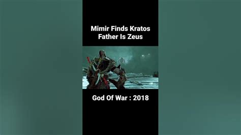 Mimir Finds Kratos Father Is Zeus I Kratos Meets Zeus In Hel I God Of