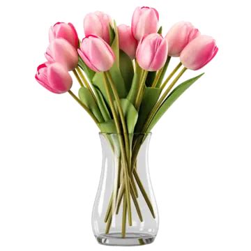 Mixed Tulip Flower Bouquet Generative Ai Tulip Flower Bouquet