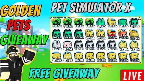 Giving Free Pets Pet Simulator X FREE PETS GIVEAWAY Roblox