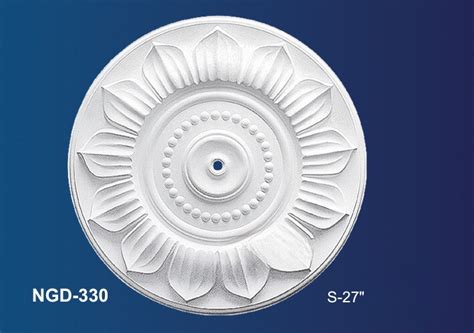 Gypsum Plaster Ceiling Rose Design And Model Ngd 330 Nova Gypsum Decoration