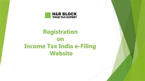 Registration On Incometaxindiaefiling Gov In By Alibhori Issuu