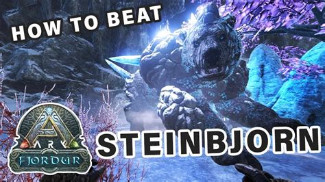 ARK Fjordur 10 HOW TO FIGHT BOSS STEINBJORN HOW TO GET STEINBJORN