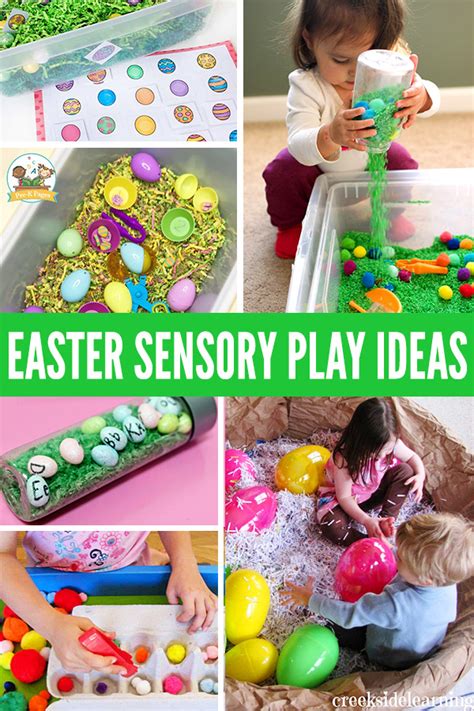 15 Easter Sensory Play Ideas With Sensory Bins And Bottles