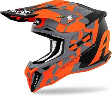 Casco Airoh Cross Enduro Strycker Color Black Matt Hp