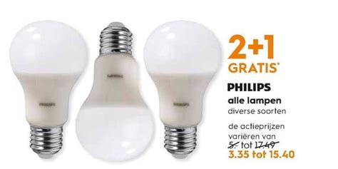 Alle Philips Lampen 2 1 Gratis Aanbieding Bij Blokker 1Folders Nl