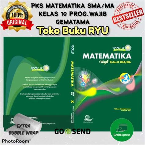 Promo Matematika Pks Kelas 1 Sma K13 Prog Wajib Diskon 23 Di Seller