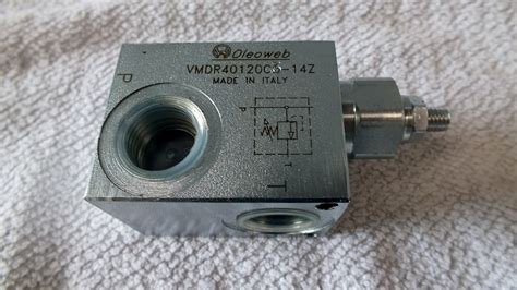 Hydraulic Inline Pressure Relief Valve 150 5000 Psi 38 Up To 1 Bspp