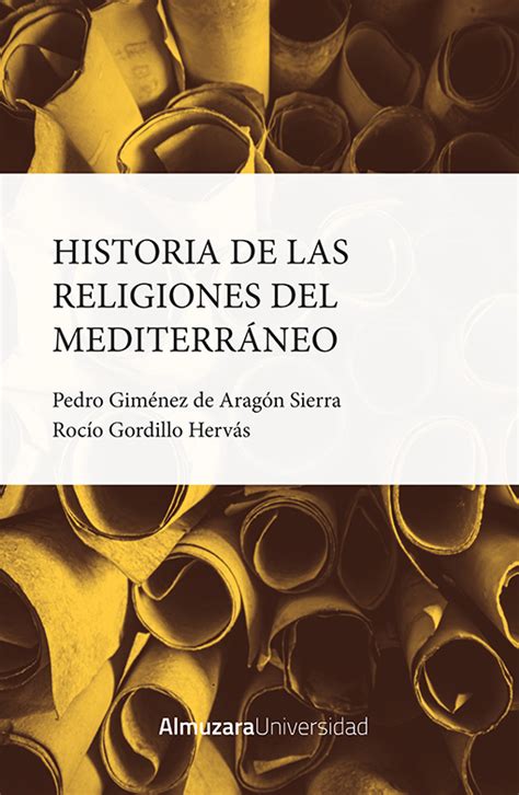 Historia de las religiones del Mediterráneo La tienda de libros