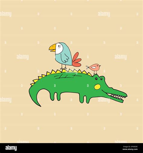 Baby Alligator Cartoon