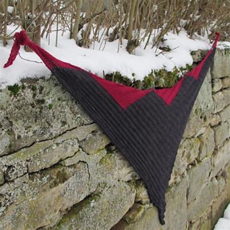 Ravelry Ribs Tuch Shawl Pattern By Dagmar Reinschmidt