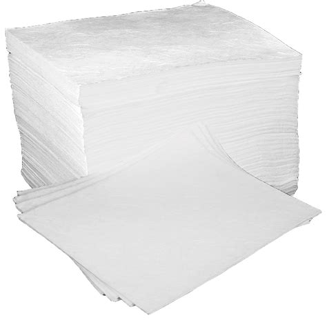 Fentex Oil And Fuel Spill Absorbant Pads Pack Of White Ob Mf