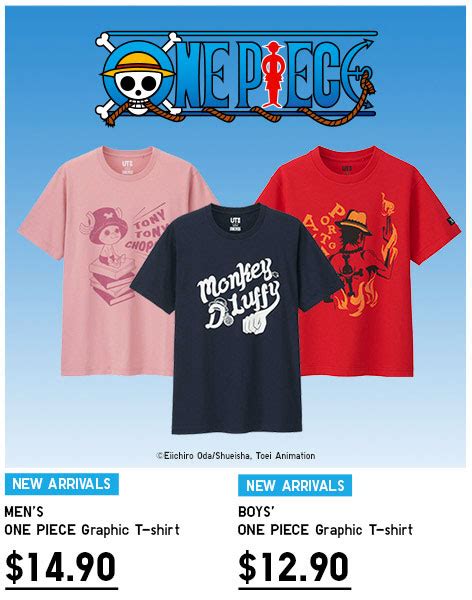 UNIQLO Launches New One Piece Graphic UT T Shirt Series In Men And