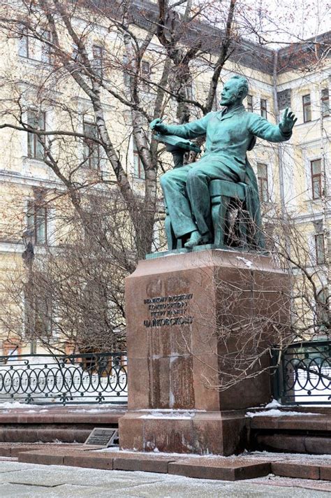 Monument To The Great Russian Composer Pyotr Ilyich Tchaikovsky In