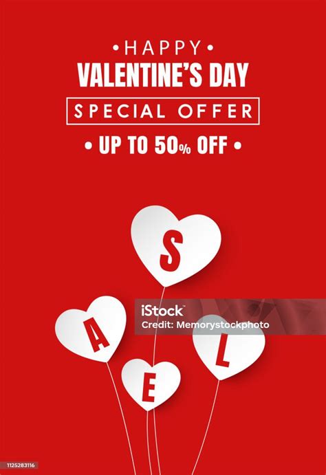 Happy Valentines Day Banner Vector Design 01 Converted Stock