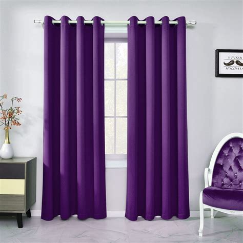 Dark Purple Curtains