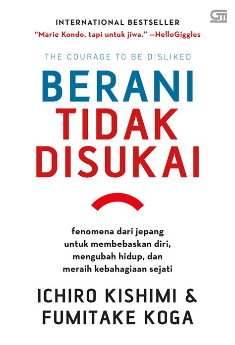 Berani Tidak Disukai Cover 2023 Gramedia Pustaka Utama