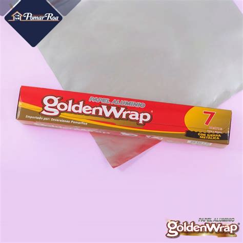 Venta Papel Aluminio Caja Metros Marca Goldenwrap Bogot