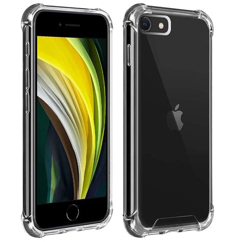 Akashi Coque TPU Angles Renforcés Apple iPhone SE 2022 2020 8 7