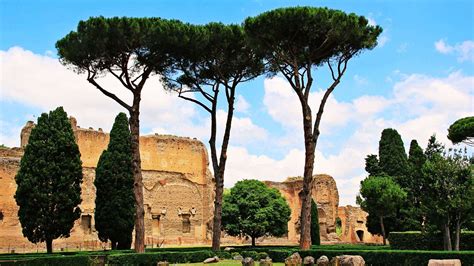 Terme Di Caracalla Antike Badeanlage In Rom Italien Blog