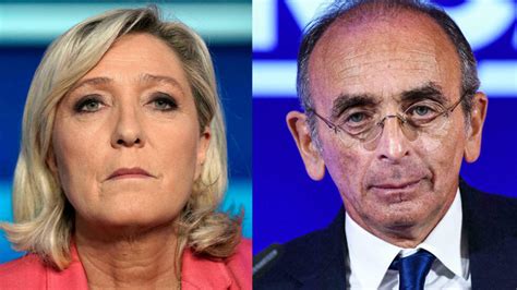 France Avec Éric Zemmour Et Marine Le Pen Lextrême Droite Fait Sa Rentrée Dans Deux Styles