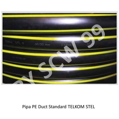 Jual Pipa Hdpe Pe Duct Serat Kabel Fiber Optik X Standard Telkom