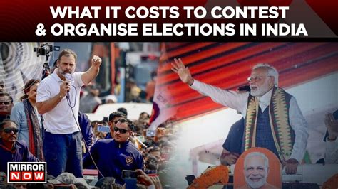 Elections How Much Did Bjp Congress Spend In Elections Cost