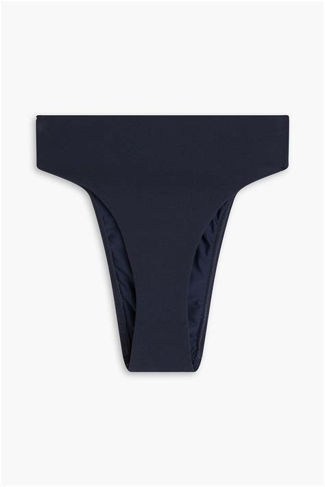 Matteau The Nineties High Rise Bikini Briefs In Midnight Blue Modesens