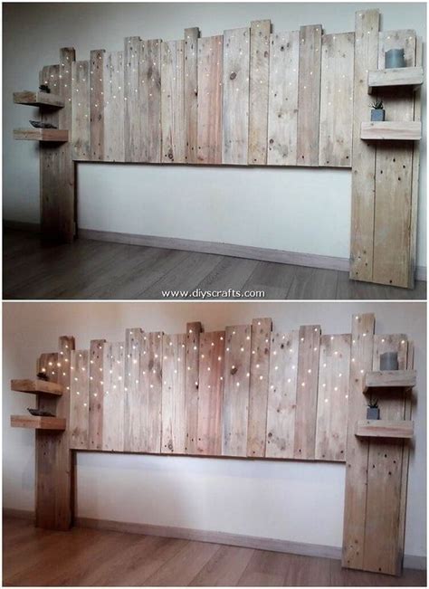 T Tes De Lit En Bois Refaire Avec Des Palettes Diy Wood