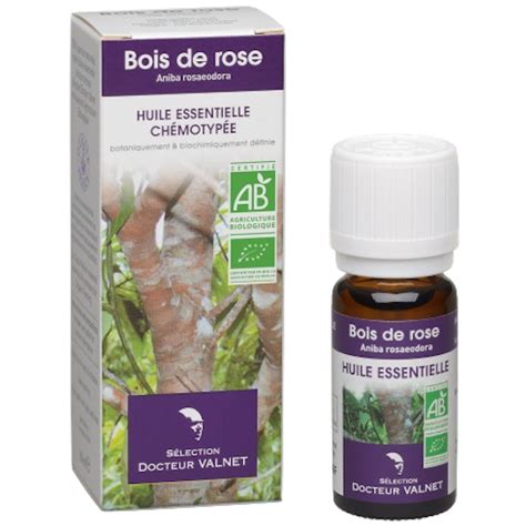 Huile Essentielle Biologique Bois De Rose Docteur Valnet Ml