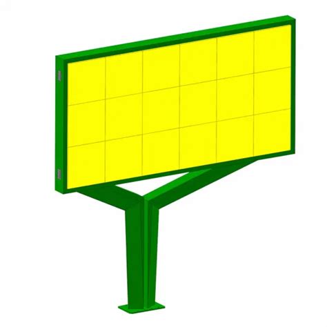 Outdoor Billboard Frame With Led Screen Display Led Billboard And