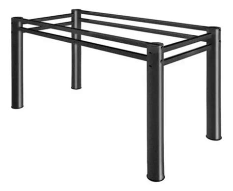 Base Para Mesa Retangular 4 Lugares - Base Para Mesa Retangular 1,20m Vidro/madeira 4 Lugares | Parcelamento ...