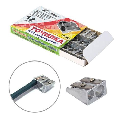 Точилка металлическая (JOSEF OTTEN) TS983 двойная. Josef Otten - купить ...