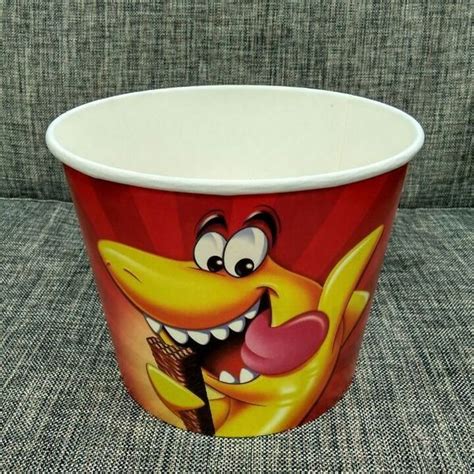 150oz Disposable Food Containers Paper Popcorn Buckets For Restaurants