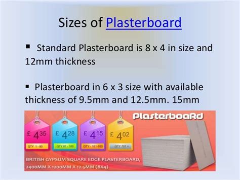 Dealhut - Cheap plasterboard Types & Uses