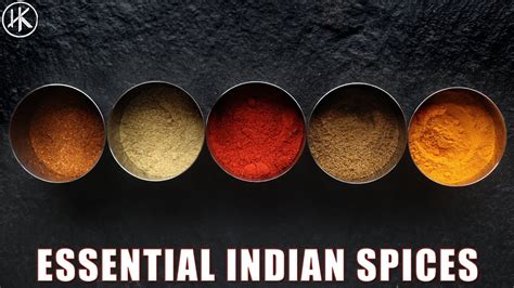 5 Indian Spices Everyone Should Have Youtube