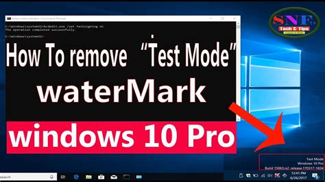 How To Remove Test Mode Watermark On Windows Pro Easy Youtube