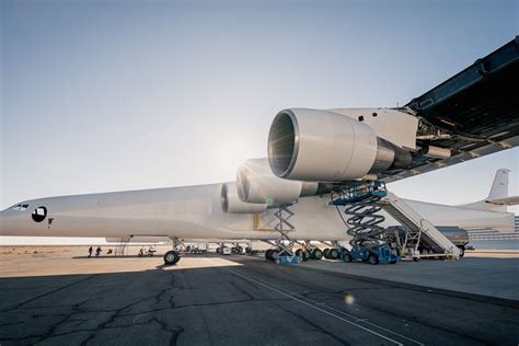 Stratolaunch Tests All Six Engines On Its Massive Rocket Launching