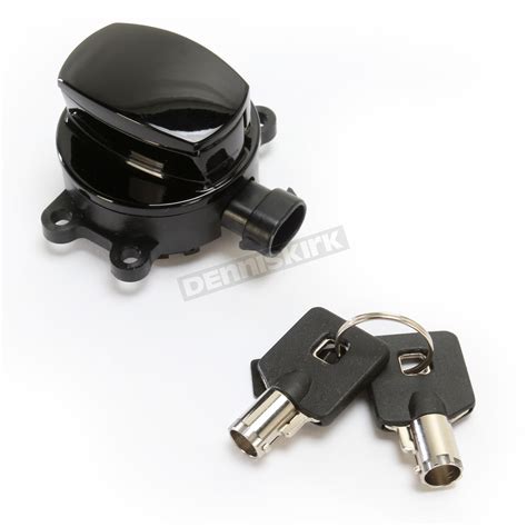 Drag Specialties Gloss Black Side Hinge Ignition Switch 2106 0251