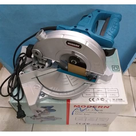 Jual Mesin Potong Alumunium Miter Saw Inch Modern M B Shopee