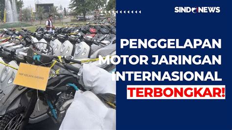 Penggelapan Kendaraan Motor Jaringan Internasional Terbongkar Sindo