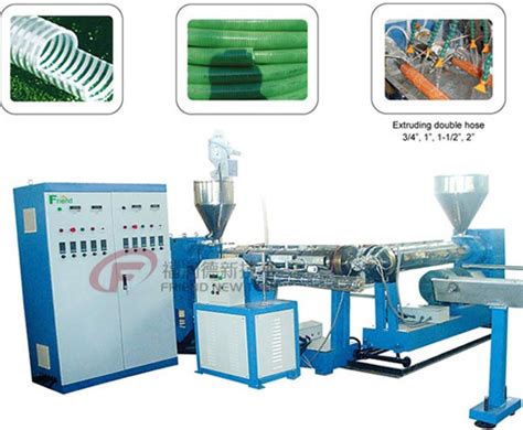 Pvc Spiral Reinforced Flexible Hose Extrusion Pvc Helix Reinforced Hose Extrusion Machine Pvc