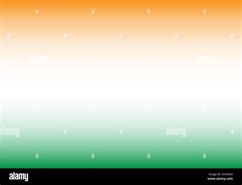 Indian Flag Tricolor Three Colour Gradient Wallpaper Stock Vector Image