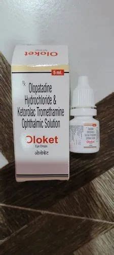 Olopatadine Hydrochloride And Ketorolac Tromethamine Ophthalmic