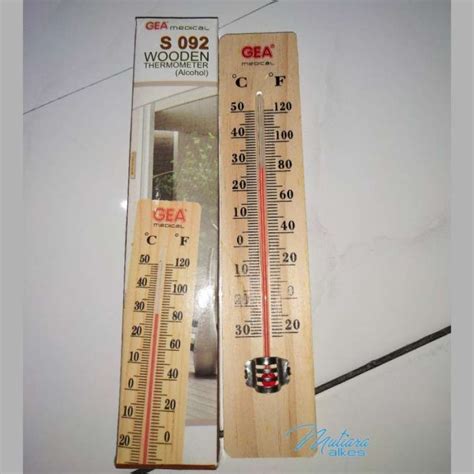 Jual Termometer Thermometer Ruang Gea Kayu Di Seller Retail Indo